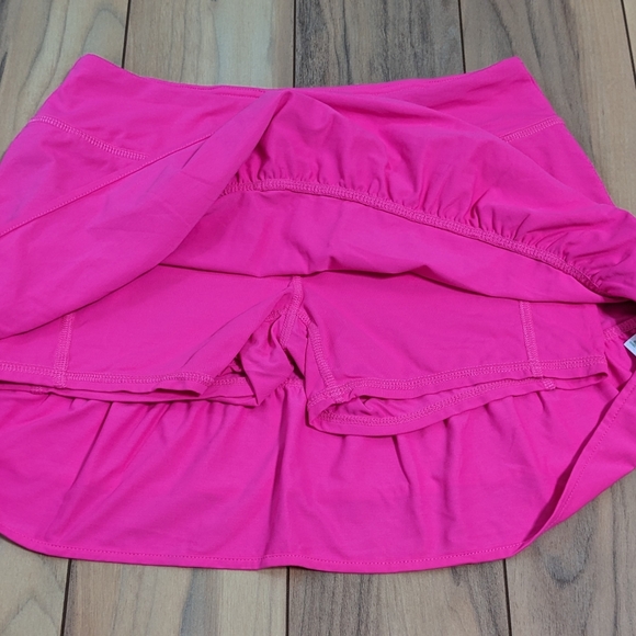 EUC! Lilly Pulitzer Luxletic Fern Skort Pink Grenadine Size XS - Picture 9 of 13